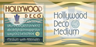 Hollywood Deco SG Font Download