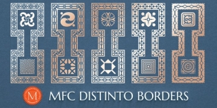 MFC Distinto Borders Font Download