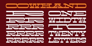 Cowhand Font Download