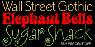 Elephant Bells Font Download