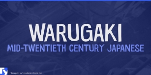 Warugaki Font Download