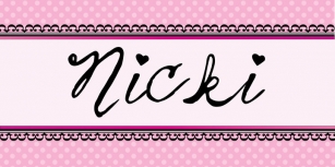 Nicki Font Download