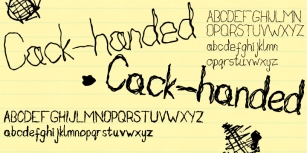 Cack-handed Font Download