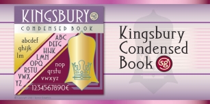 Kingsbury Condensed SG Font Download