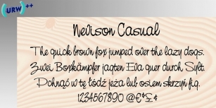 Nevison Casual Font Download