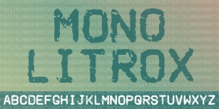 Mono Litrox Font Download
