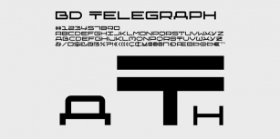 BD Telegraph Font Download