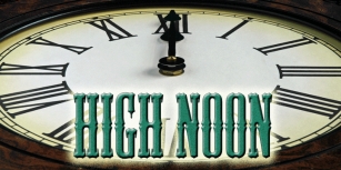 High Noon Font Download