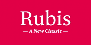 Rubis Font Download