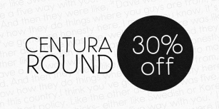 Centura Round Font Download