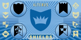 Altemus Shields Font Download