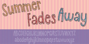 Summer Fades Away Font Download