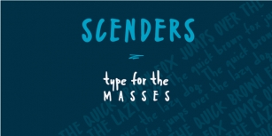 Scenders Font Download