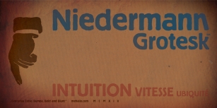 Niedermann Grotesk Font Download