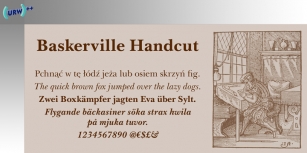 Baskerville Handcut Font Download