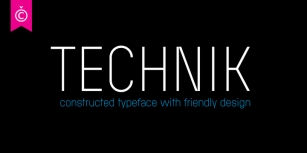 Technik Font Download