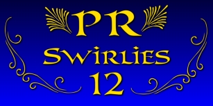 PR Swirlies 12 Font Download