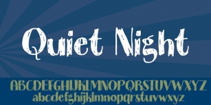Quiet Night Font Download