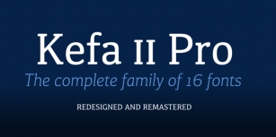 Kefa II Pro Font Download