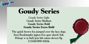 Goudy Series Font Download