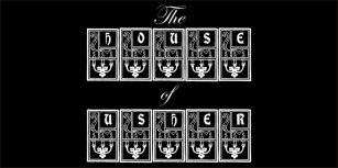 The House Of Usher Font Download