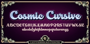 LHF Cosmic Cursive Font Download