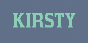 Kirsty Font Download
