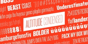 Altitude Condensed Font Download