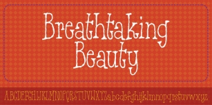 Breathtaking Beauty Font Download