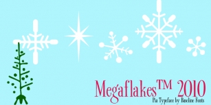 Megaflakes 2010 Font Download