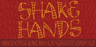 Shake Hands Font Download