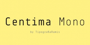 Centima Mono Font Download