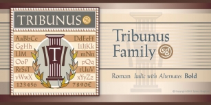 Tribunus SG Font Download