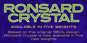 Ronsard Crystal Font Download