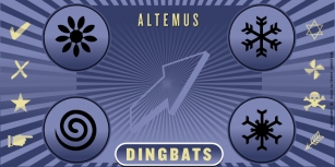 Altemus Dingbats Font Download