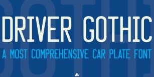 Driver Gothic Font Download