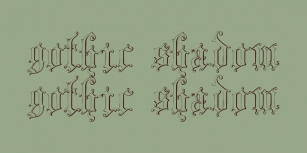 Gothic Shadow Font Download