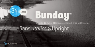 Bunday Sans Font Download