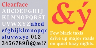 Monotype Clearface Font Download