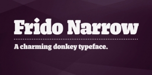 Frido Narrow Font Download