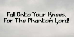 Phantom Lord Font Download