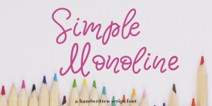 Simple Monoline Font Download