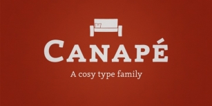 Canapé Font Download