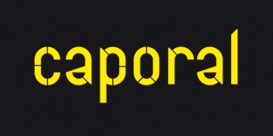 Caporal Font Download