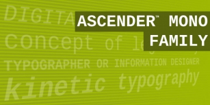 Ascender Sans Mono Font Download