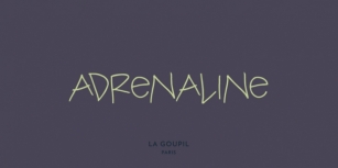 Adrenaline Font Download