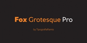 Fox Grotesque Pro Font Download