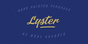 Lyster Font Download
