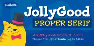 JollyGood Proper Serif Font Download
