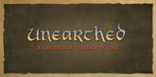 Unearthed BB Font Download